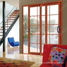 Standard Custom-Tailor Aluminium Korean Sliding Doors/glass door system/villa entry door